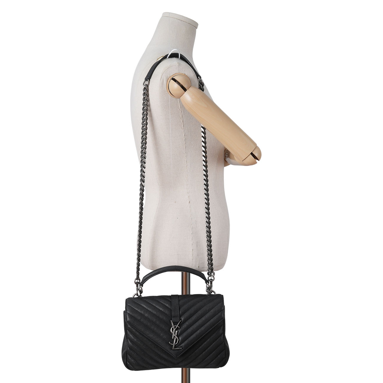 Yves Saint Laurent(USED)생로랑 600279 컬리지 미듐 체인 백